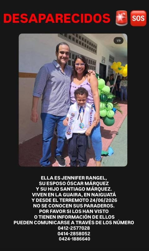 Foto de Jennifer Rangel, Óscar Márquez, Santiago Márquez