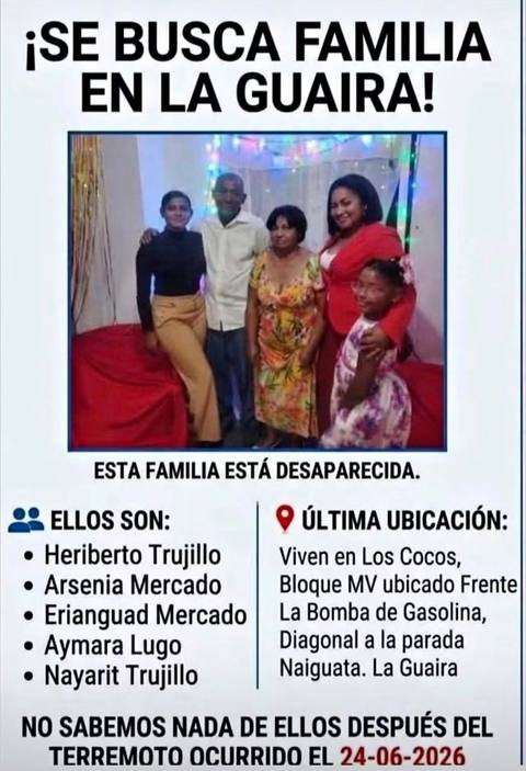 Foto de Heriberto Trujillo, Arsenia Mercado, Erianguad Mercado, Aymara Lugo, Nayarit Trujillo