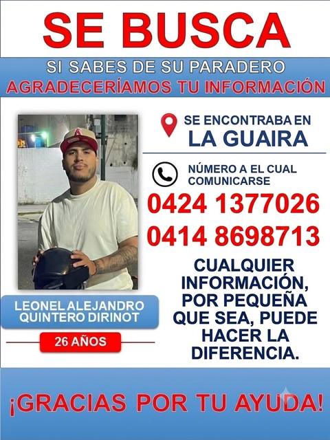 Foto de Leonel Alejandro Quintero Dirinot