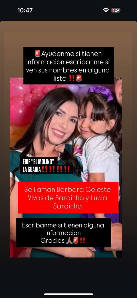Foto de Bárbara Celeste Vivas De Sardinha y Lucia Sardinha