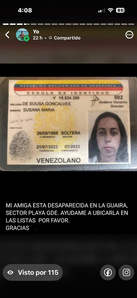 Foto de María Susana de Sousa Goncalves