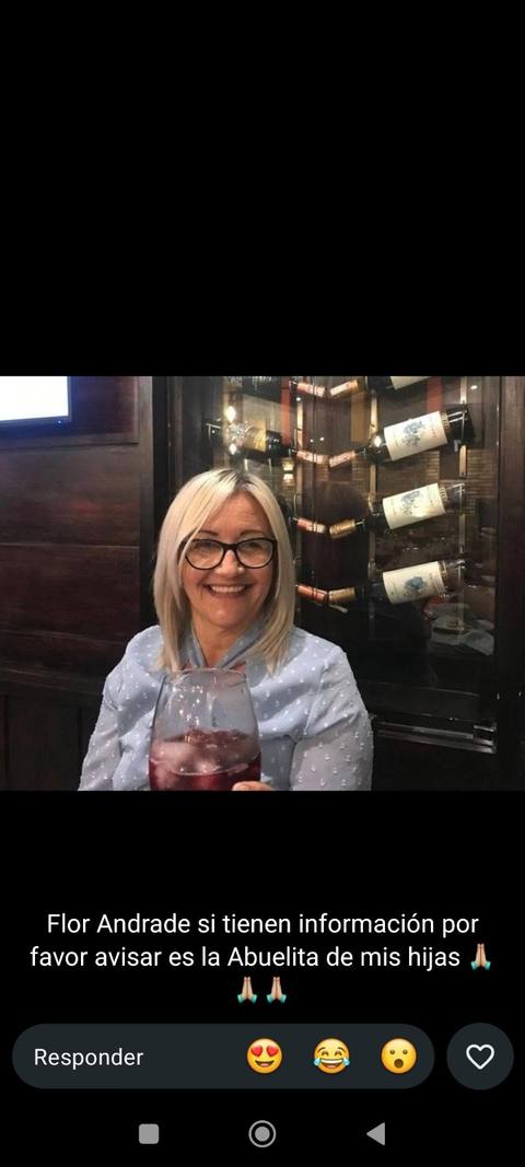 Foto de Flor de María Andrade de Delgado