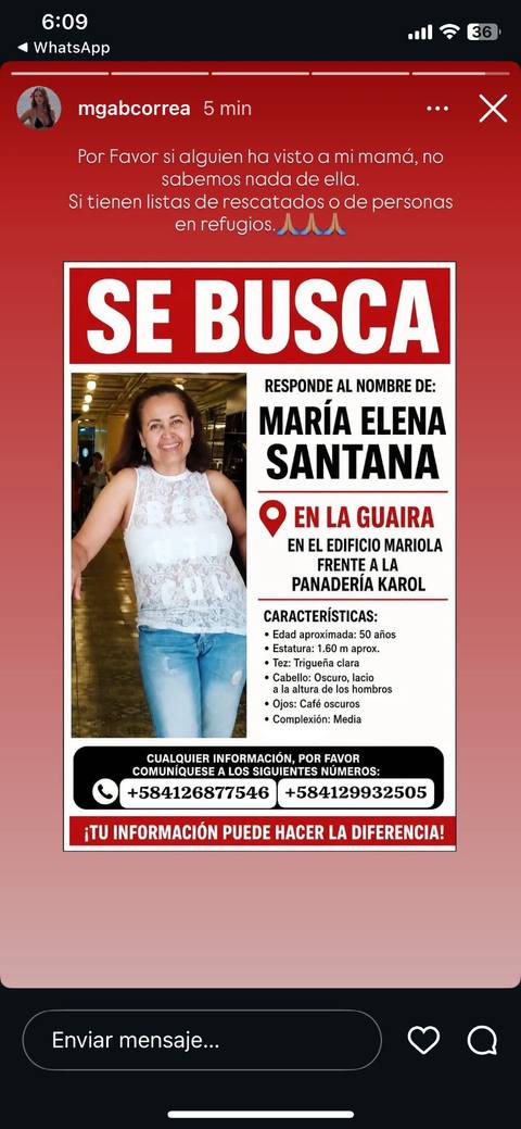 Foto de María Elena Santana