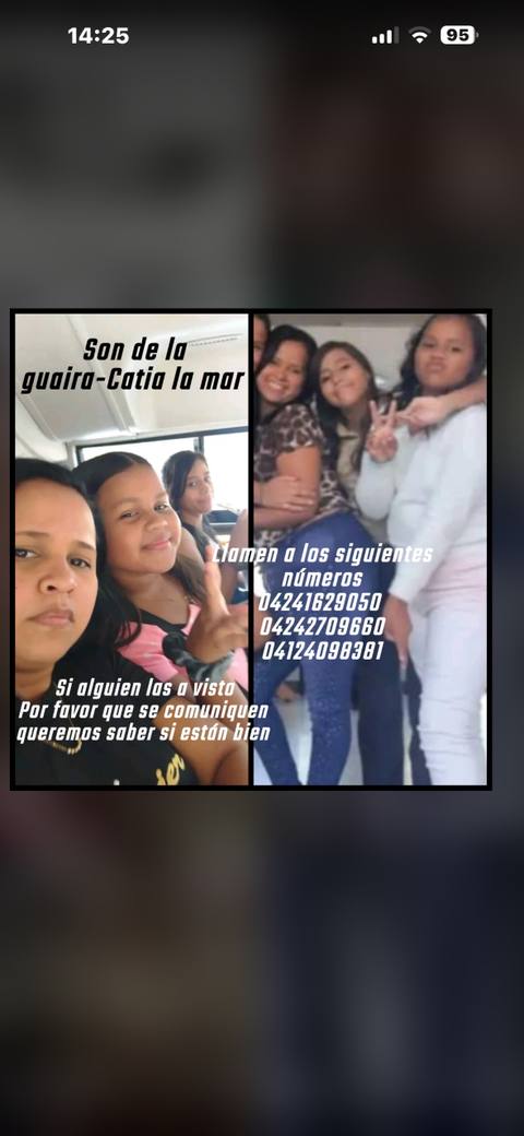 Foto de Persona buscada (revisar nombre)