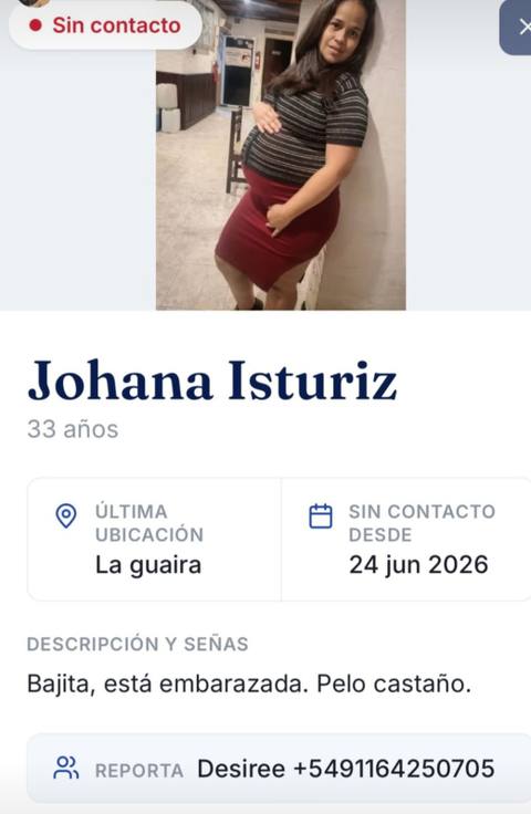 Foto de Johana Isturiz