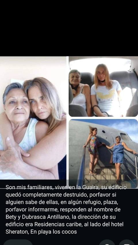 Foto de Dubrasca Antillano y Betty Antillano