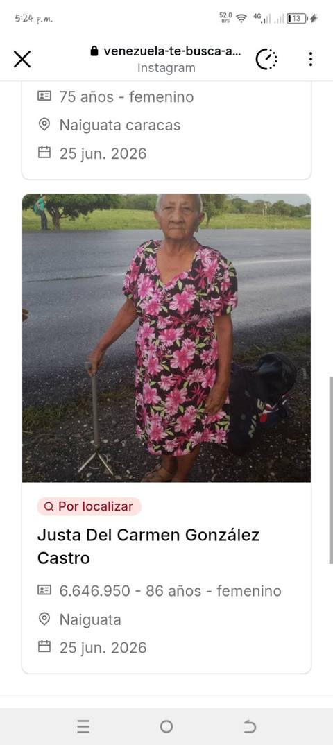 Foto de Justa del Carmen González