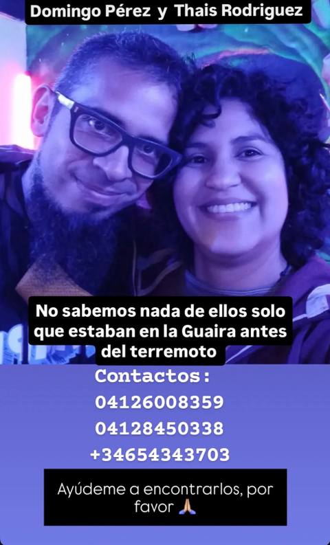 Foto de Thais Rodriguez y Domingo Perez