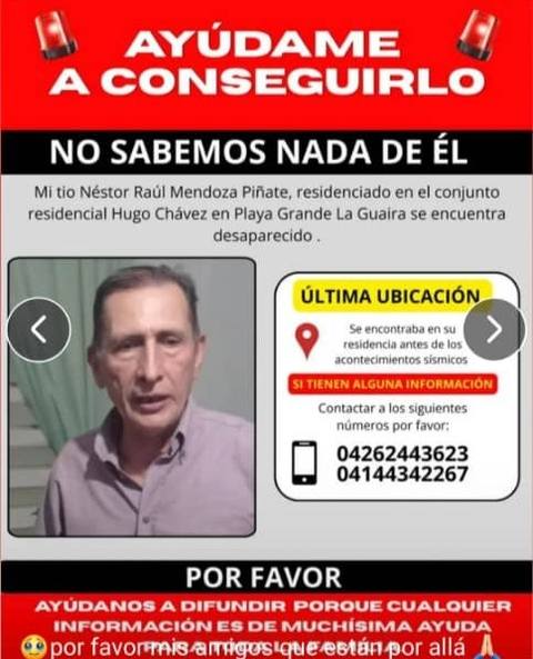 Foto de Néstor Raúl Mendoza Piñate
