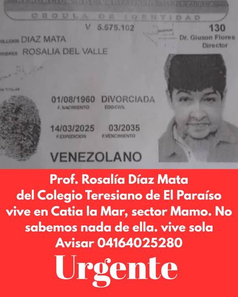 Foto de Rosalia del valle Diaz Mata