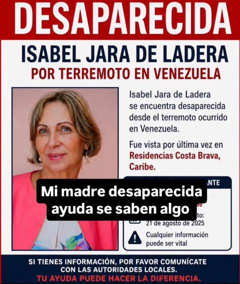 Foto de Isabel Jara de Ladera