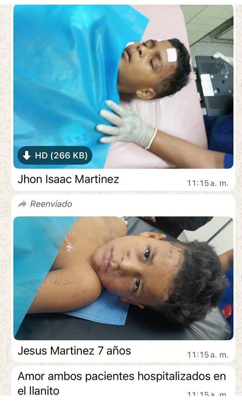 Foto de Jhon y Jesús Martinez