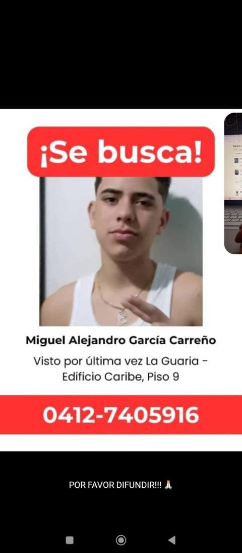 Foto de Miguel Alejandro García Carreño