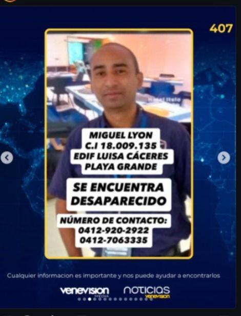 Foto de MIGUEL LYON V-18009135
