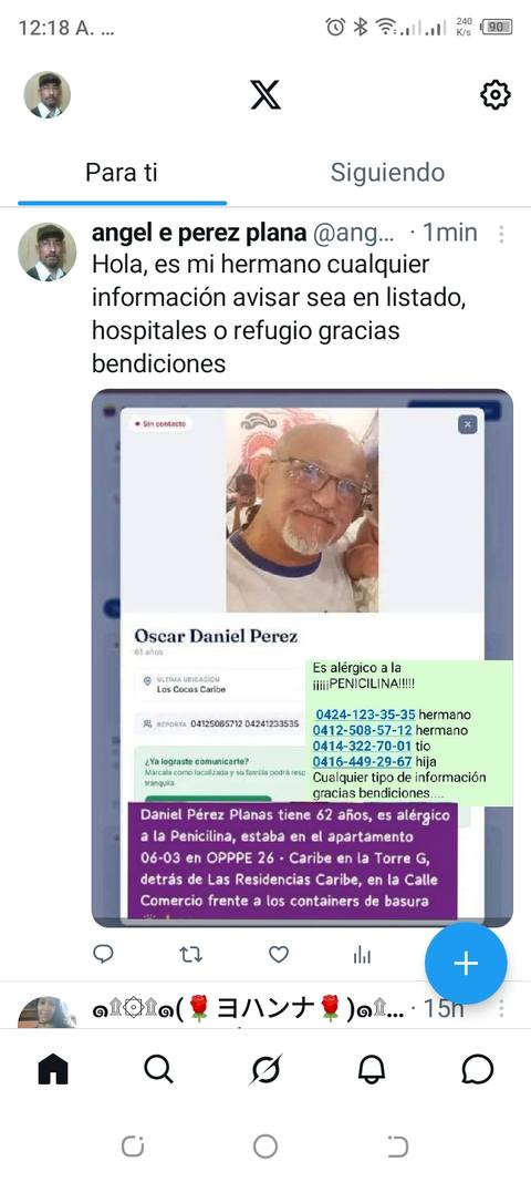 Foto de Oscar Daniel Pérez Plana