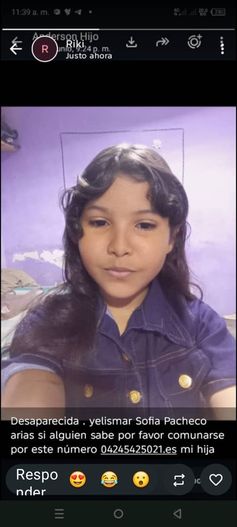 Foto de Yelismar Sofía Pacheco arias