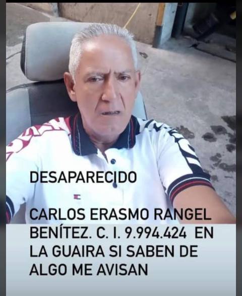 Foto de Carlos Erasmo Rangel Benítez