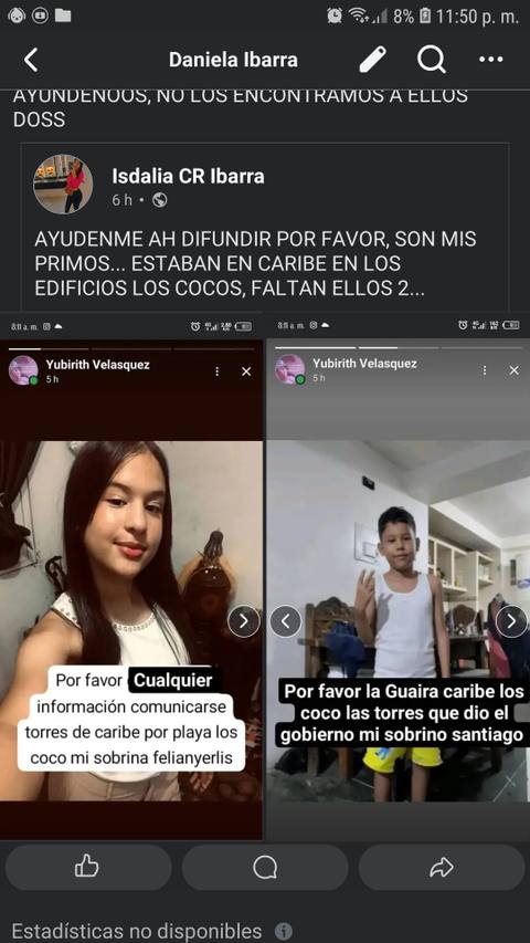 Foto de Alejandra y Santiago