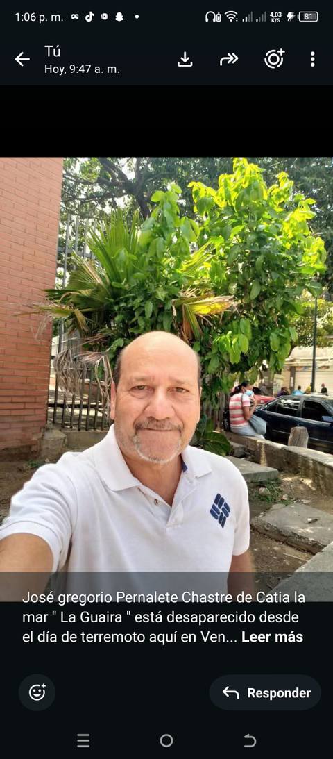 Foto de José Gregorio Pernalte