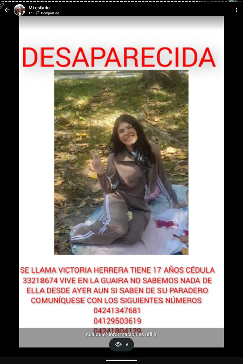 Foto de Victoria Herrera