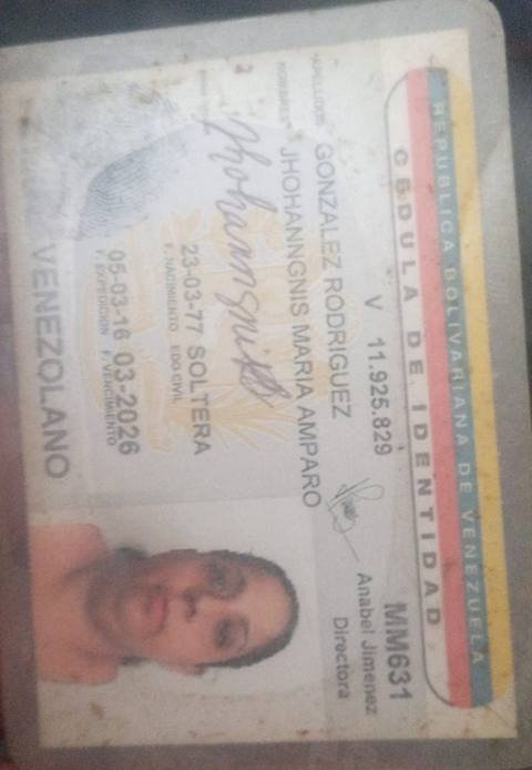 Foto de Jhohanngnis maría amparo Gonzales Rodriguez