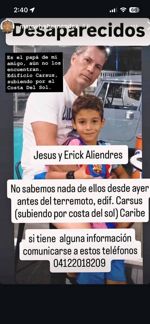 Foto de Jesús y Erick Aliendres