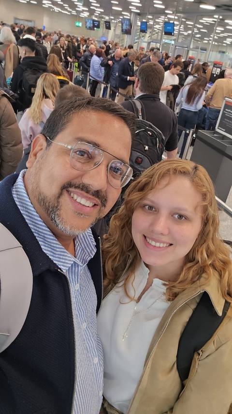 Foto de Juan Carlos Rengifo y Adriana del Vecchio
