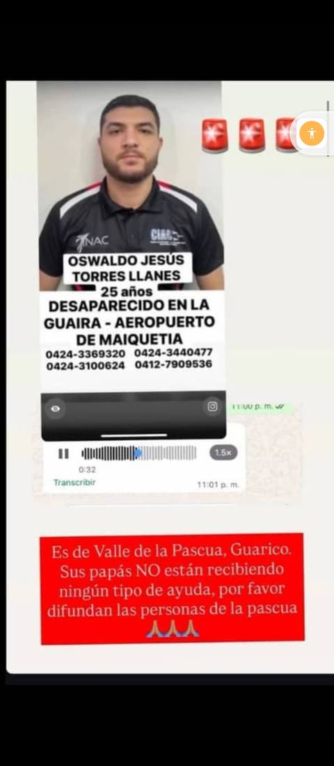 Foto de Oswaldo Jesús Torres yanes