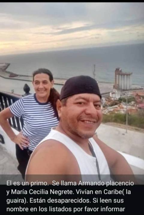 Foto de Armando placencio y maría cecilia negrete
