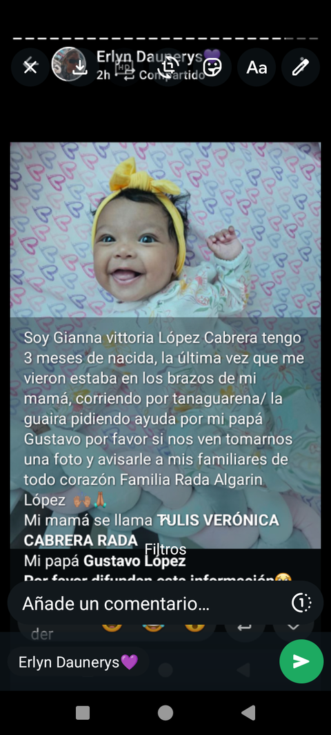 Foto de Tulis verónica cabrera Rada Gustavo López Gianna López