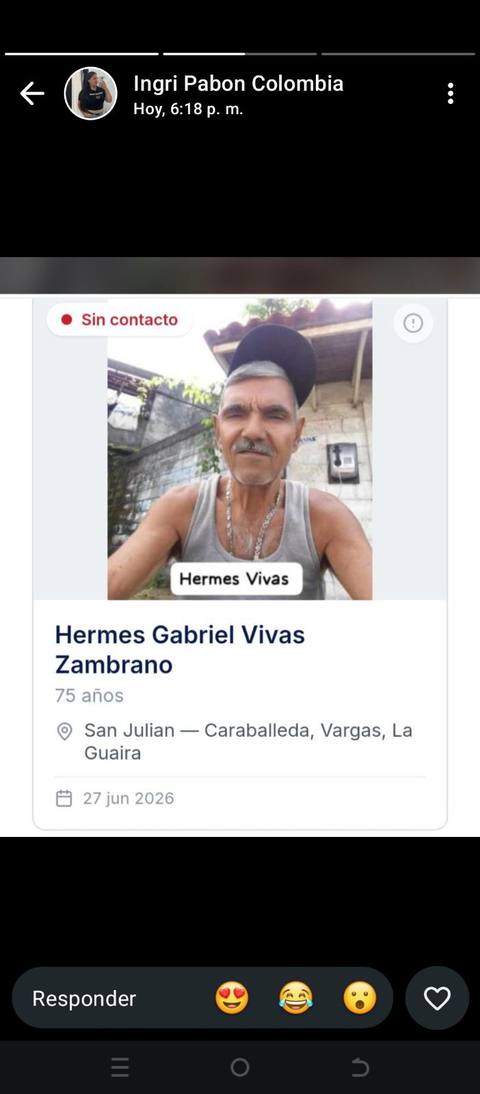 Foto de Hermes Gabriel Vivas Zambrano