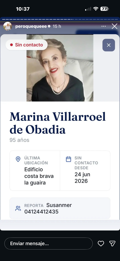 Foto de Marina Villaroel de Obadia