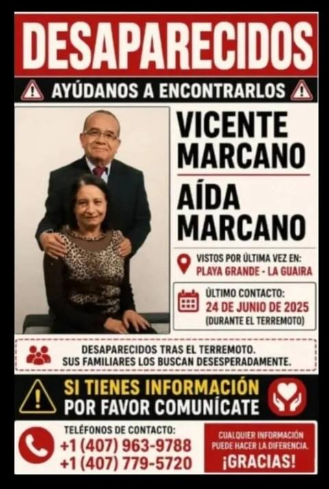 Foto de Sr. Vicente Marcano y Sra. Aida Marcano