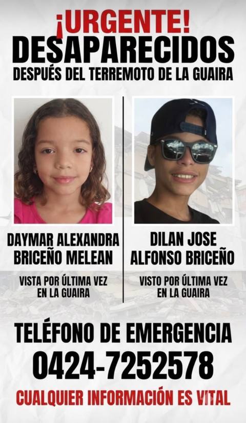 Foto de Daymar y Dilan Briceño