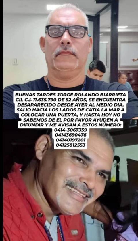 Foto de Jorge Rolando Biarrieta