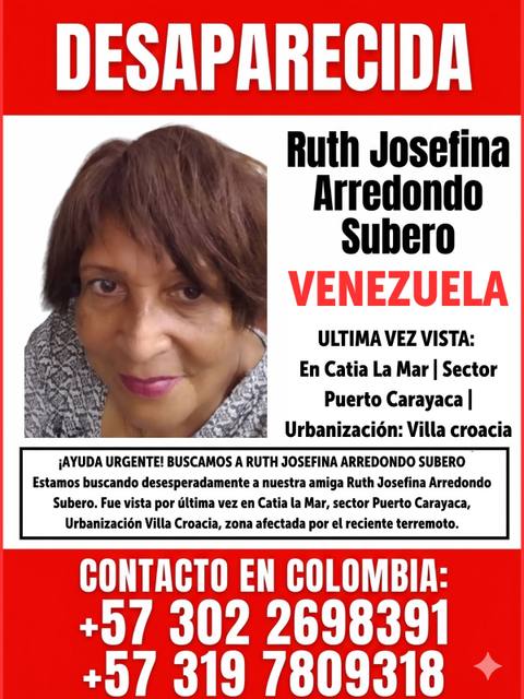 Foto de Ruth Josefina Arredondo Subero