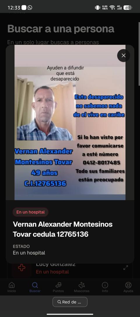 Foto de Montesino Tovar vernan alexander