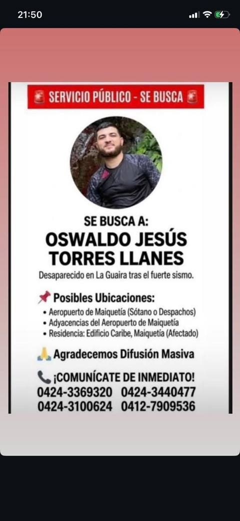 Foto de OSWALDO JESUS TORRES LLANES