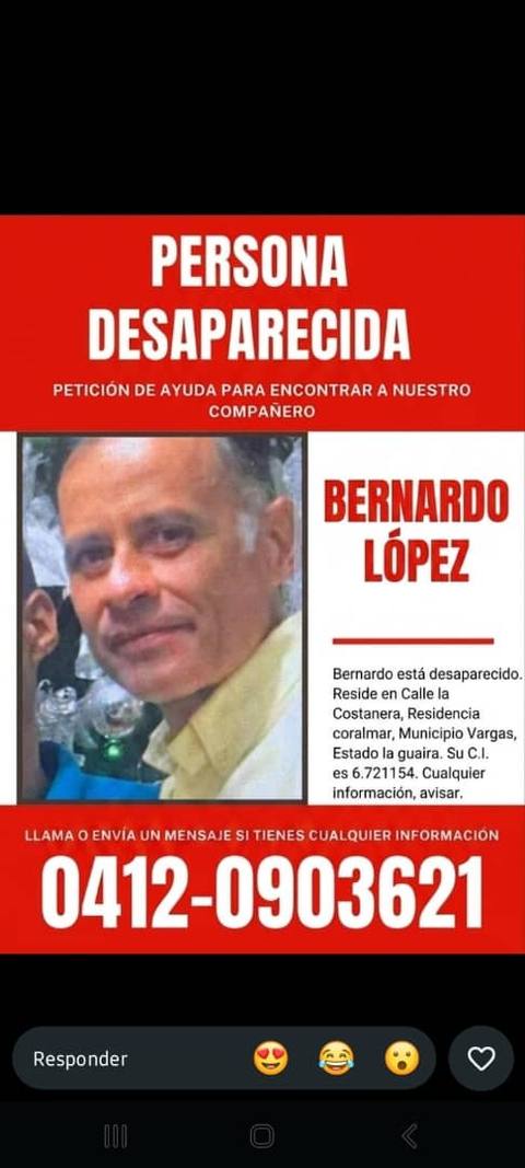 Foto de Bernardo López