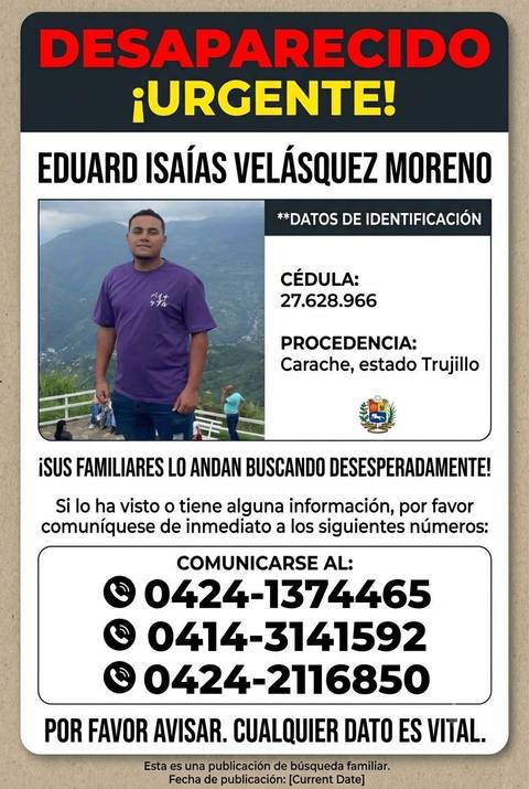 Foto de Eduard Isaias Velasquez Moreno