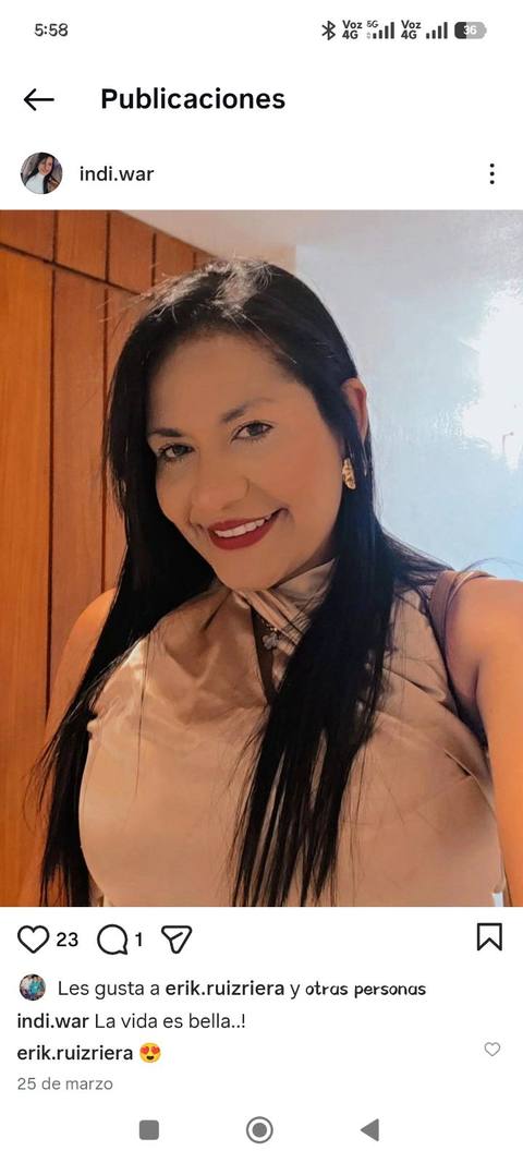 Foto de Indira Rosa Cartaya Guerra