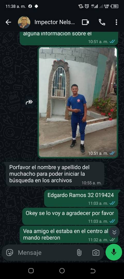 Foto de Edgardo Josué Ramos Batista