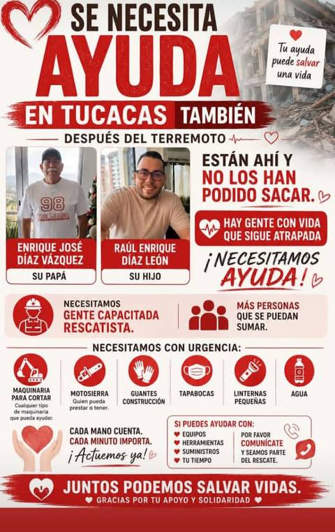 Foto de Enrique Jose Diaz Vazquez y Raúl Enrique Díaz Leon