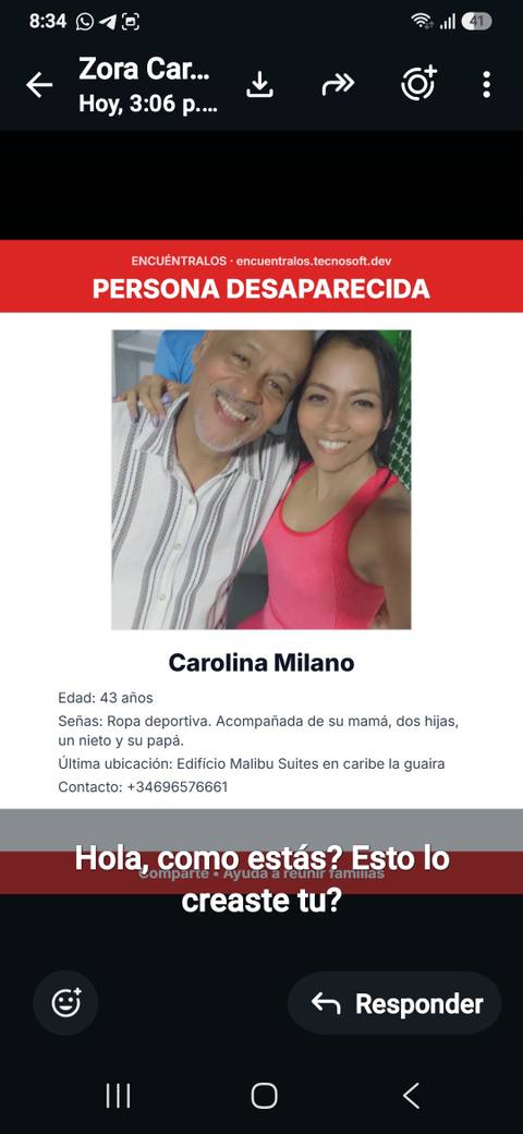 Foto de Carolina Milano Moreno