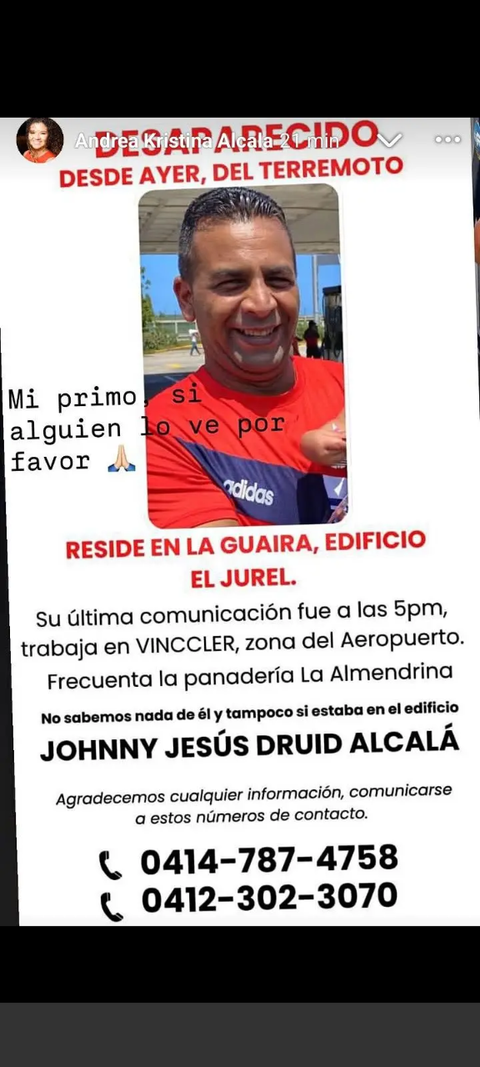 Foto de Jhonny de Jesús Druid Alcalá