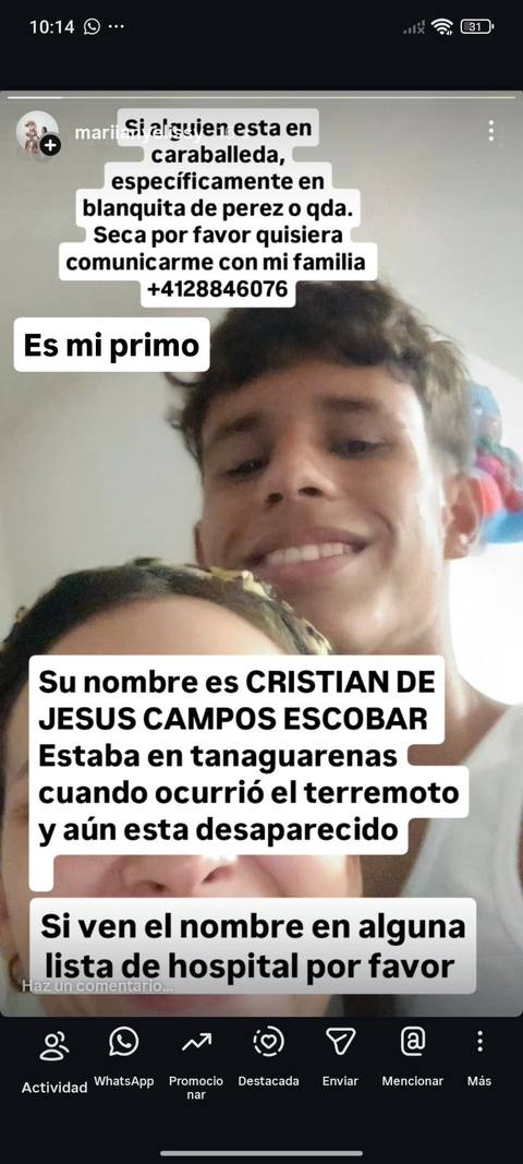 Foto de Cristian de Jesús campos escobar
