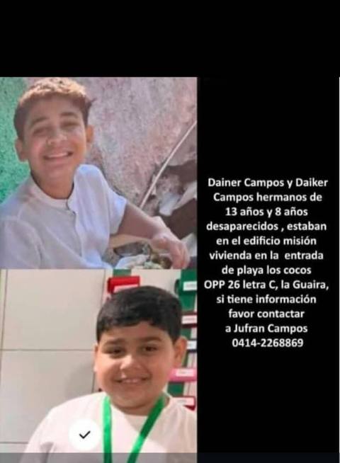 Foto de Daiker y Dainer campos hermanos