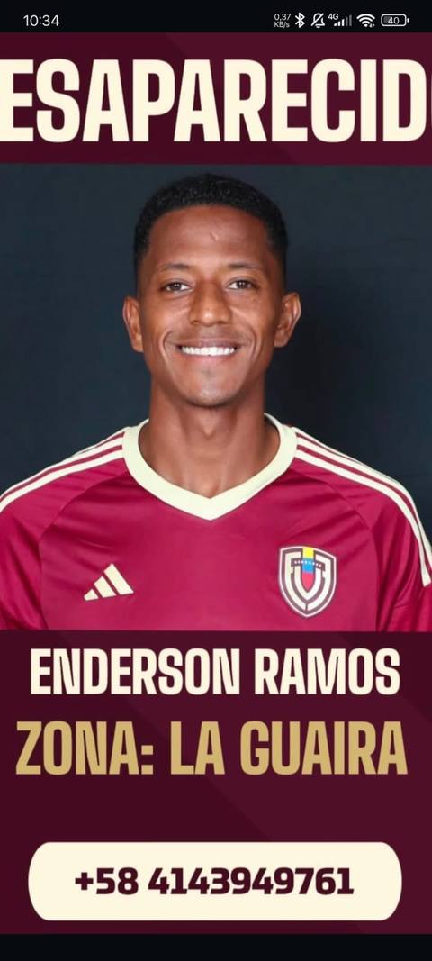 Foto de Enderson Ramos