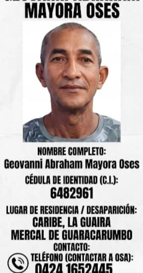 Foto de Geovanni mayora