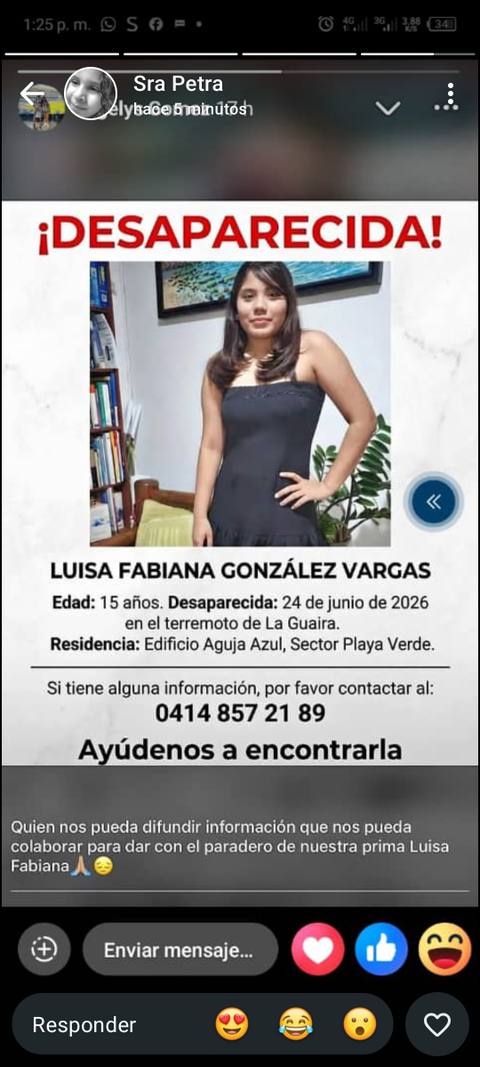 Foto de Luisa Fabián González vargas